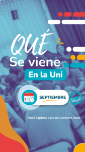 Qué se viene en la Uni: septiembre 2026